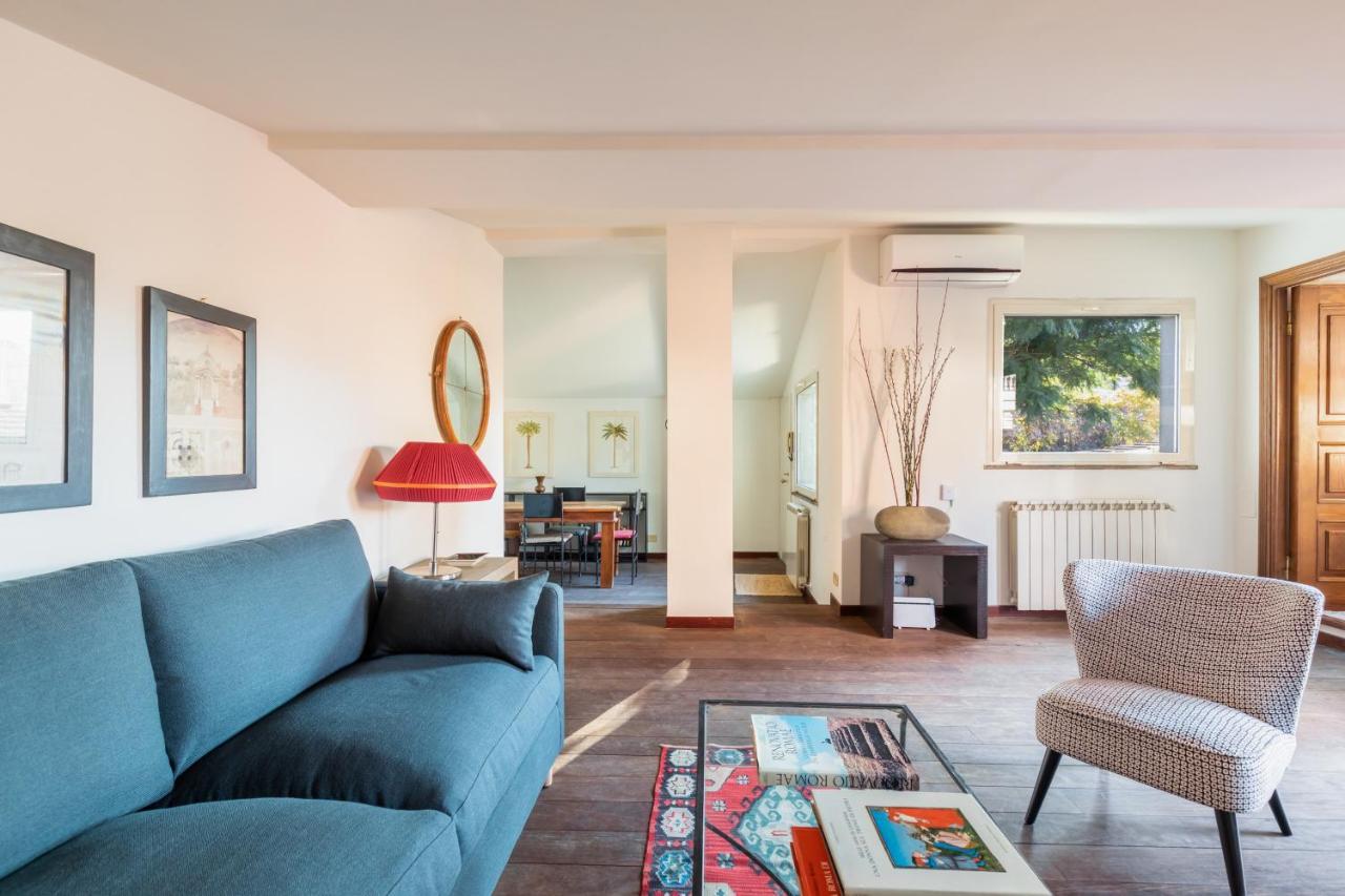 Bright And Comfy Terraced Apartment In Trastevere Rom Exterior foto