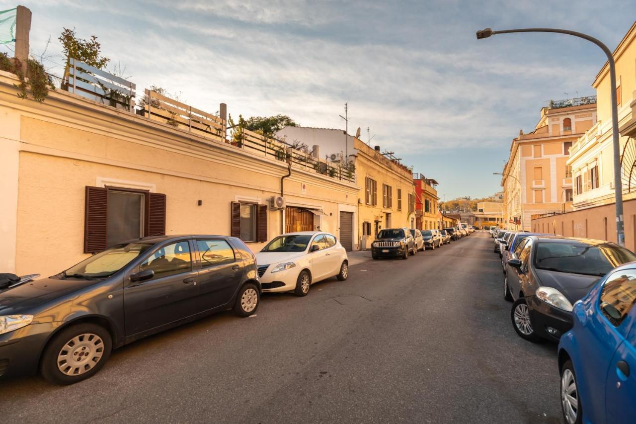 Bright And Comfy Terraced Apartment In Trastevere Rom Exterior foto