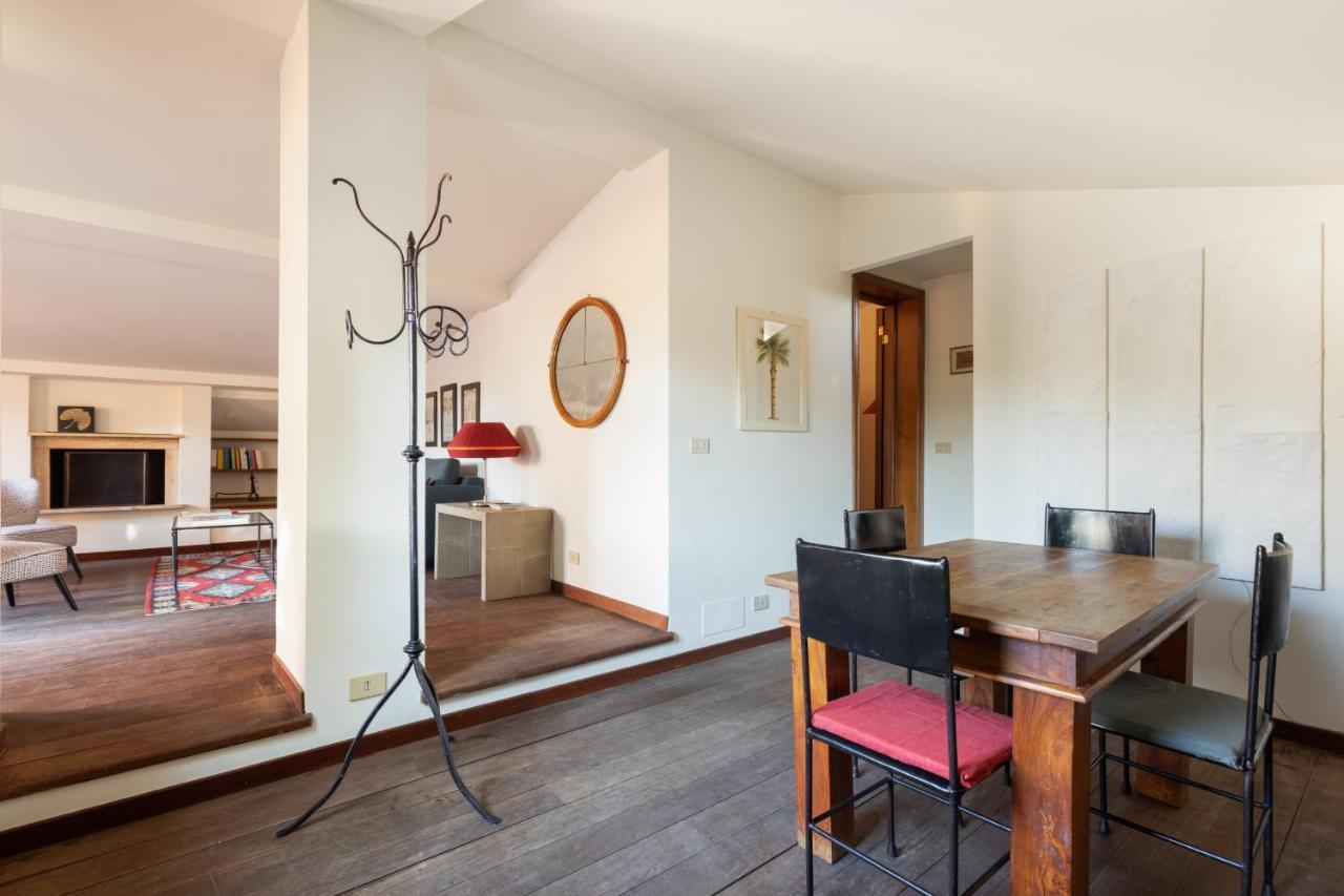 Bright And Comfy Terraced Apartment In Trastevere Rom Exterior foto