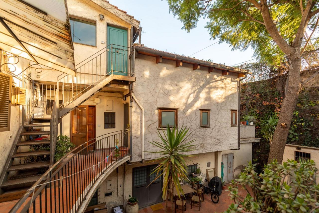 Bright And Comfy Terraced Apartment In Trastevere Rom Exterior foto