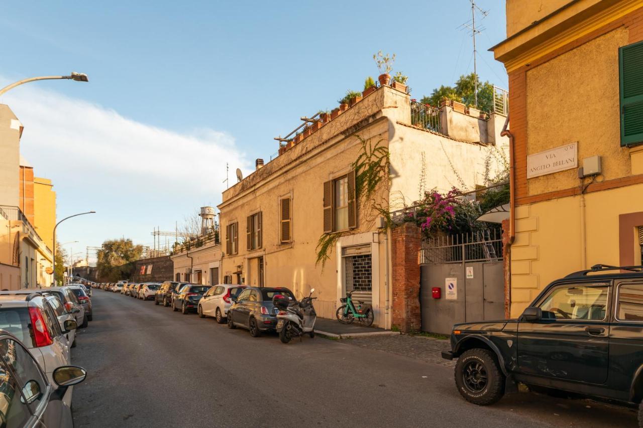 Bright And Comfy Terraced Apartment In Trastevere Rom Exterior foto
